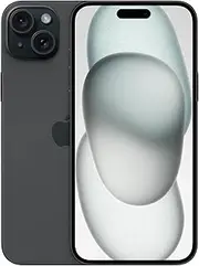 Apple iPhone 15 Plus, 128GB, Black (Renewed)