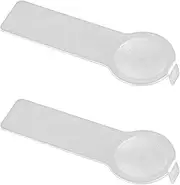 [lasuroa] 2pcs Italian Charm Opening Tool, 0.35in Charm Bracelet Starter Stainless Steel Bracelet Helper Tool/Link Tool for Nomination Bracelets Adding and Removing, Medium, Stainless Steel, No Gemstone