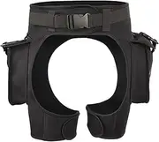 ａ aternee Men Women Wetsuit Shorts with Big Pocket Wetsuit Pants Open Crotch Elastic Scuba Diving Shorts for Scuba Surfing Underwater Snorkeling Pants