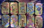 10x 151 Mini Tins Sealed Pokemon Card 20 Packs Coin Arcanine Gengar Machamp
