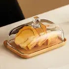 Bamboo Cake Stand Candy Fruite Plate Cake Holder for Food Appetizer Display