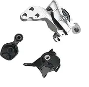 3pcs Engine Motor Mount Kit Compatible with Mazda 3 2014-2018 & Mazda 6 2014-2017 Replacement for A4446 A4439 A4438