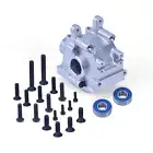 GPM Racing Aluminum 7075 Front Bulkhead Silver : Losi 1:10 Lasernut U4 Tenacity