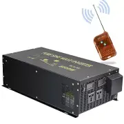 8000w Pure Sine Wave Inverter 24V to 240V Off Grid Solar Remote Generator Home