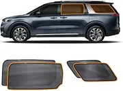 X-CAR Rear Port Window Magnetic Mesh Sun Blind Shade for Kia Carnival KA4 Series 2020-2025