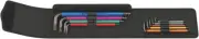 Wera 022639, 950/9 Hex-Plus Multicolour Imperial 1 L-key Set, BlackLaser, 9 Pcs