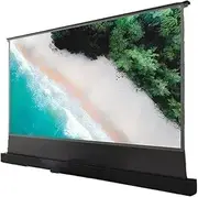 Screen Max 150 Inch ALR Projector Screen Motorized Floor Self-Rising 16:9 Projection Screen for 4K Short Throw Laser Projector Projection Screens(150 White housing)