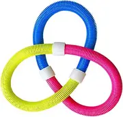 kowaku Exercise Fitness Hoop Abdomen Fitness Circles Indoor Sports Entertainment Outdoor Exercise Hoop Workout for Home Men Women, 1000g