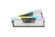 Corsair 32GB (2x16GB) CMH32GX5M2E6000C36W Vengeance RGB CL36 6000MHz DDR5 RAM - White