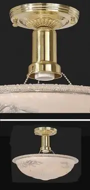 B&P Lamp® Bead Chain Fixture Hardware Set