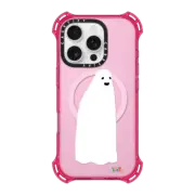 iPhone 16 Pro Bounce Case MagSafe Compatible Ghost Snow Globe