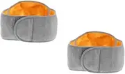 Waist Warmer Belt Kidney Binder Warm Waist Supporter Warm Abdominal Wrap Stomach Body Wrap Thermal Abdominal Wrap Warm Belly Belt Cashmere Abdominal Protector Polyester Cotton Grey