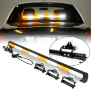 6 Pack 35" LED Strobe Light Bar Car Truck Emergency Warning Traffic Advisor Lamp