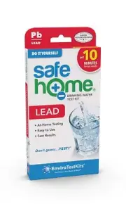Safe Home® DIY LEAD Drinking Water Test Kit – At Home Testing – 10 Minute Test