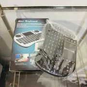 Handheld Wireless Mini Keyboard/Mouse Combo “Worlds Most Mini” NEW