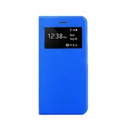 Window View Slim Leather Flip Case For Iphone 6 Plus