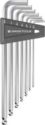 PB SWISS TOOLS Allen Wrench Set PB 212Z.LH CN | 100% Swiss Made | 7-Piece Lon...