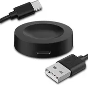 Vancle Wireless Charger Compatible for Huawei Watch GT2, GT Classic Sport, GT 2e, Honor Watch Magic Magic 2, Honor Watch Dream/Honor Watch GS PRO - USB Charging Cable 100cm (Black)