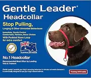 Beau Pets Gentle Leader Dog Head Collar, Red, Large