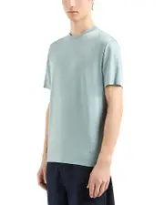 Emporio Armani Two Tone Micro Design Tee