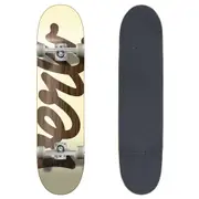 Verb Complete Skateboard Progressive Xl Script Cream 8 - Cream/Black