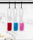 2 Pack Mini Silicone Spatula 18cm - Red and Blue