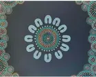 Eora Waterhole Large Aboriginal Art Painting LA PEROUSE EORA AUS