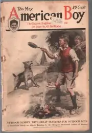 MAG: American Boy 5/1919-special outdoor issue-vintage art-pulp fiction-FR/G
