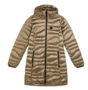 J Lindeberg Women's Cliff Light Down Parka AWOW06450 E116 Tiger Brown Small NEW