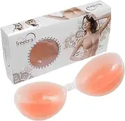 [KGDUYC] Adhesive Bra, Strapless and Backless Bras, Reusable Bras for All Backless Outfits (1 Pair)