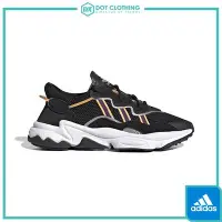 在飛比找Yahoo!奇摩拍賣優惠-DOT聚點 ADIDAS OZWEEGO 黑橘紫 反光 復古