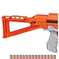 在飛比找蝦皮購物優惠-全新 NERF ACCUTROOPER 橘色 尾托 槍托 配