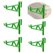 Beekeeping Bracket Rack for Beekeepers Bee Hive Stand, 6 Pack Beehive Frame H...
