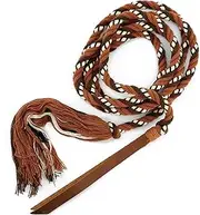 Jeereal Western Mecates Reins, Acrylic Cotton and Wool Blend 6 Strand, 5/8" X 10'