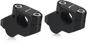 Handlebar Clip 22mm/28mm Handlebar Mount Risers Offset Extend Raised for Suzuki for V-Strom 650 DL650 2004-2008 7/8" Motorcycle Handle Bar(28mm Black-A)