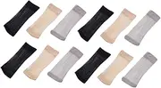 [Baluue] Dress Socks for Women 30 Pairs Breathable Short Stockings Elastic Comfortable Fit Grey Light