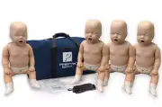 CPR Savers Infant Manikins 4-Pack, Med Skin, Monitor