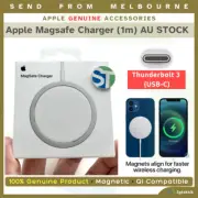 NEW Genuine Original Apple MagSafe Wireless Charger MHXH3AM/A USB-C 1m Cable AU
