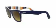 Ray-Ban RB2140 1320/85 Original Wayfarer Sunglasses Blue Gradient Brown 54mm