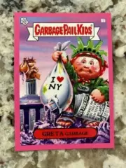 2019 TOPPS ON-DEMAND GPK x NYC TAKEOVER PINK PARALLEL CARD GRETA GARBAGE #6b