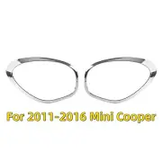 L+R Front Headlight Bezel Trim Chrome For 2011-16 Mini Cooper Countryman R60 R61 (for: Mini)