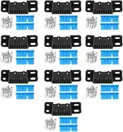 1 Female Connector, OBD2 II 16Pin Car Auto Adapter Plug Shell Kit with New 16pins Sockets for J1962, for Vehicles