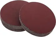 TEMPNAP 50pcs Sanding Discs Grit Hooks and for Polishing Sandpaper for Woodworking and Metalworking for Projects and Crafting