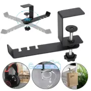 Headphone Hanger Display Stand Holder Alloy Hook Under Desk Headset Wall Mount