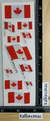 Sandylion CANADIAN FLAG Stickers PRISMATIC