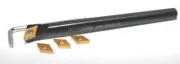 Glanze 8MM DCMT Boring Bar Set 4 Inserts COMPATIBLE WITH MYFORD LATHE