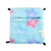Small Pet Hammock Plush Warm Hanging Nest Sleeping Bed for Hamster Squirrel