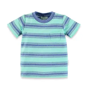 【Purebaby】澳洲有機棉 兒童短袖上衣/T恤(男童 有機棉 經典條紋)