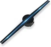 42cm High-Resolution 3D Hologram Fan Fan LED Holographic Naked Eye Stereo Advertising Display Projector for Business Bar Festival Advertising Display