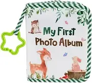 Photo Book for Children Growth Record Photo Book Bunny Growth Record Photo Book Deer Owl Family Pictures Display Book